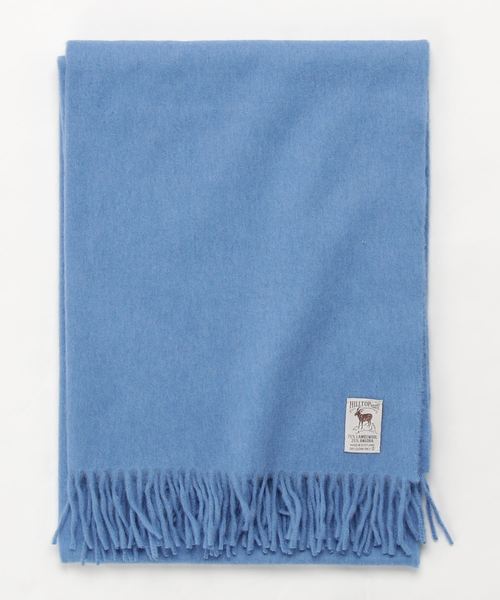 Hilltop（ヒルトップ）の「【HILLTOP/ヒルトップ】ラムアンゴラストール（マフラー・レディース・チャコールグレー/ライトグレー/ベージュ/サックスブルー/ブラック系その他・FREE）」の15枚目の写真