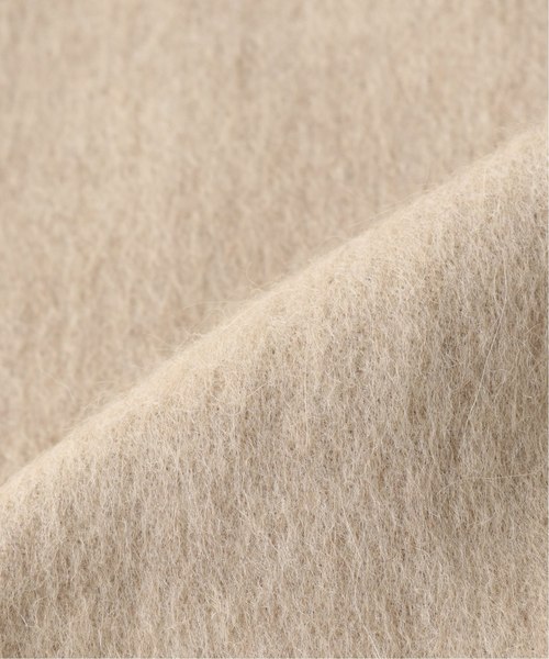 Hilltop（ヒルトップ）の「【HILLTOP/ヒルトップ】ラムアンゴラストール（マフラー・レディース・チャコールグレー/ライトグレー/ベージュ/サックスブルー/ブラック系その他・FREE）」の9枚目の写真