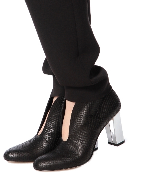 ASTRAET(アストラット)の「ASTRAET(アストラット) ジョーゼットイージーパンツ○(その他パンツ・レディース・ブラック/オリーブ・2/0/1)」の4枚目の写真