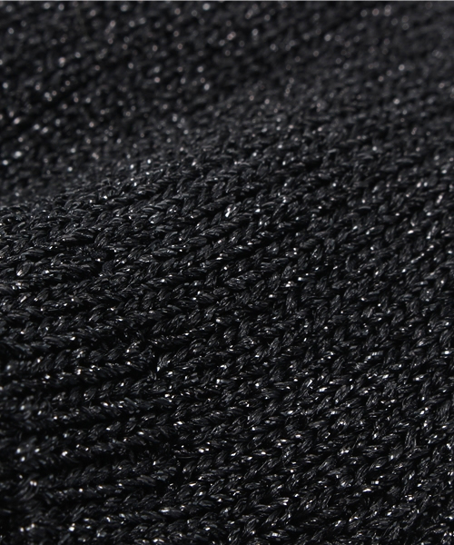 UNITED ARROWS(ユナイテッドアローズ)の「UAW ラメ ロークルー◆(ソックス/靴下・レディース・ゴールド/シルバー/ブラック/その他1・フリー)」の5枚目の写真