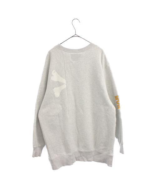 ブランド古着】再構築ドッキングロゴプリントクルーネックスウェット