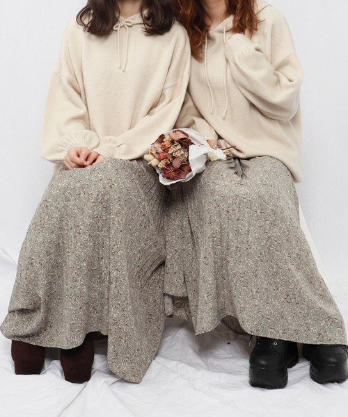 PairPair(ペアペア)の「もちもちニットパーカー(パーカー・レディース・ライトピンク/ライトグリーン/アイボリー・FREE)」の15枚目の写真