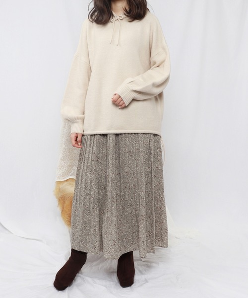 PairPair(ペアペア)の「もちもちニットパーカー(パーカー・レディース・ライトピンク/ライトグリーン/アイボリー・FREE)」の18枚目の写真