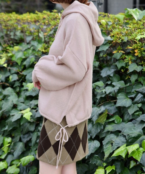 PairPair(ペアペア)の「もちもちニットパーカー(パーカー・レディース・ライトピンク/ライトグリーン/アイボリー・FREE)」の20枚目の写真