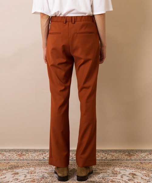 FACTOTUM（ファクトタム）の「【FACTOTUM】ダブルクロスシューカットスラックス（デニムパンツ・メンズ・ブラウン/ブラック/ダークグレー・44/46/48）」の9枚目の写真