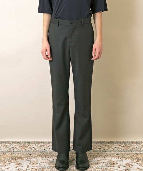 FACTOTUM（ファクトタム）の「【FACTOTUM】ダブルクロスシューカットスラックス（デニムパンツ・メンズ・ブラウン/ブラック/ダークグレー・44/46/48）」の12枚目の写真