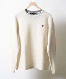 coen | ラムウールクルーネックニットプルオーバー(ニット/セーター)