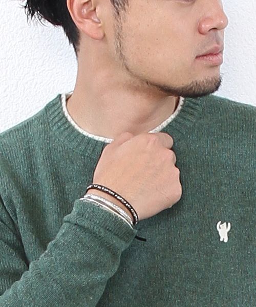 coen（コーエン）の「ラムウールクルーネックニットプルオーバー（ニット/セーター・メンズ・ダークグリーン/オフホワイト/マスタード/ネイビー/ライトグレー・LARGE/MEDIUM/X-LARGE/SMALL）」の16枚目の写真