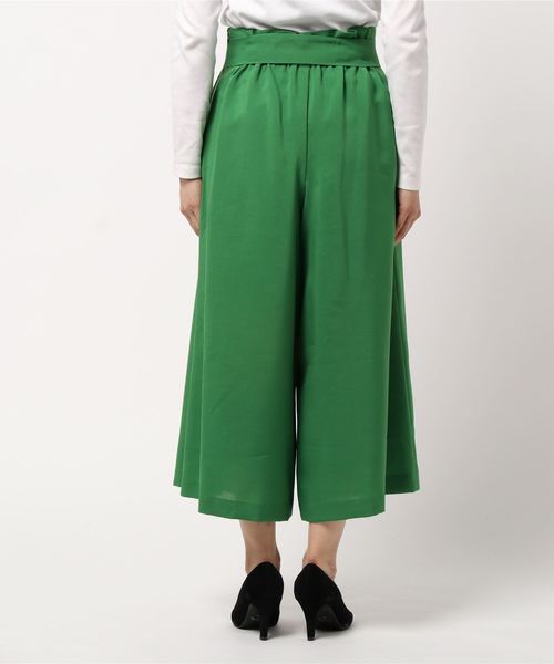 NARACAMICIE（ナラカミーチェ）の「ハイウエストタックパンツ（その他パンツ・レディース・ネイビー/グリーン・MEDIUM）」の12枚目の写真