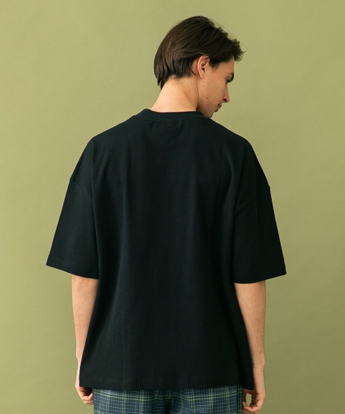 UNITED TOKYO（ユナイテッドトウキョウ）の「ダブルフェイスＳＵＶＩＮオーバーＴＥＥ（Tシャツ/カットソー・メンズ・ブラック/ベージュ/オフホワイト/グリーン・1/2/3）」の11枚目の写真