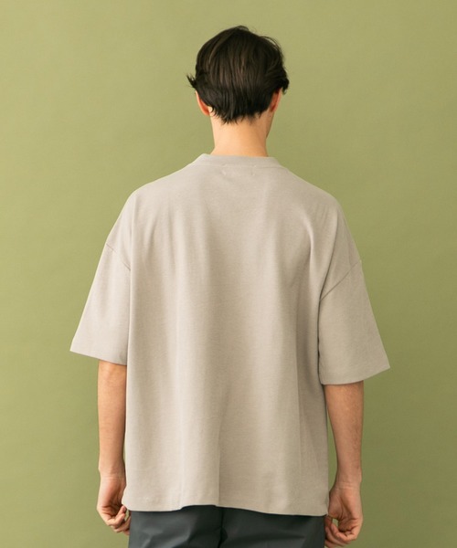 UNITED TOKYO（ユナイテッドトウキョウ）の「ダブルフェイスＳＵＶＩＮオーバーＴＥＥ（Tシャツ/カットソー・メンズ・ブラック/ベージュ/オフホワイト/グリーン・1/2/3）」の18枚目の写真