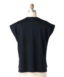 DRAWER◆半袖カットソー/2/コットン/GRY/無地/6517-206-0571 DRAWER(ドゥロワー) / 半袖カットソー/2/コットン/GRY/無地/6517