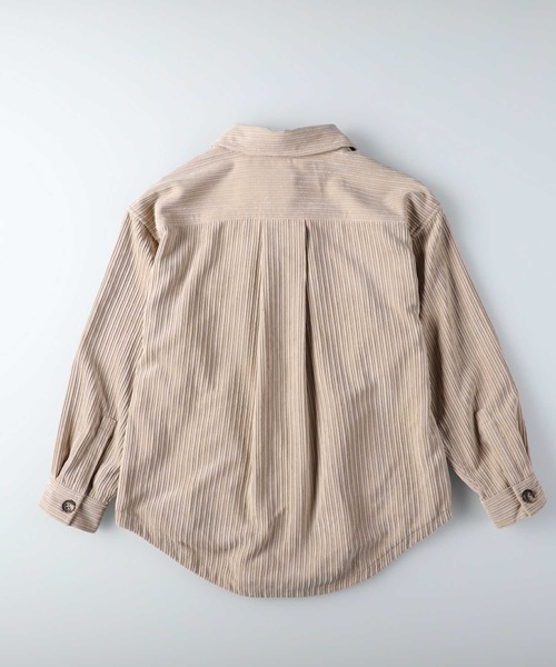 RAG MACHINE（ラグマシーン）の「【RAG MACHINE】ゆったりランダムコールＣＰＯシャツ（シャツ/ブラウス・レディース・ライトベージュ/ブラウン・M/L）」の11枚目の写真