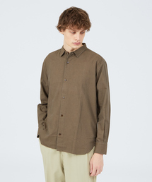 RECENCY OF MINE | 【Recency of Mine】綿麻ダンガリー オーバーシャツ(シャツ/ブラウス)