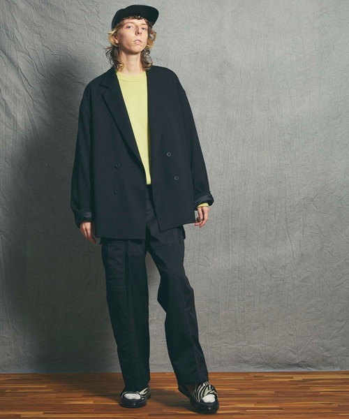 MAISON SPECIAL セットアップ モスグリーン サイズ0 MAISON SPECIAL スウェットパンツ ジャージ 「UNISEX」Crush