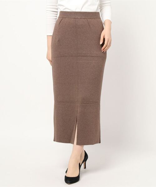 LOWRYS FARM（ローリーズファーム）の「１２Ｇメランジタイトスカート　918278（スカート・レディース・ブラウン/ブルー/ブラック/アイボリー・FREE）」の19枚目の写真