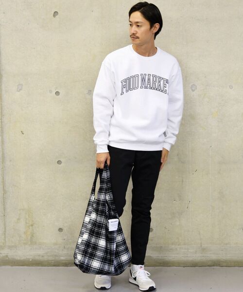 SHIPS(シップス)の「KINLOCH ANDERSON: チェック柄 ショッピング バッグ (サブバッグ/エコバッグ)(エコバッグ/サブバッグ・メンズ・ブラック/オリーブ/ベージュ・ONE SIZE)」の4枚目の写真