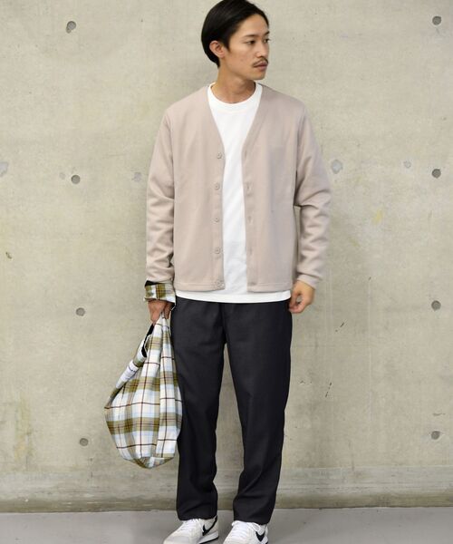 SHIPS(シップス)の「KINLOCH ANDERSON: チェック柄 ショッピング バッグ (サブバッグ/エコバッグ)(エコバッグ/サブバッグ・メンズ・ブラック/オリーブ/ベージュ・ONE SIZE)」の6枚目の写真