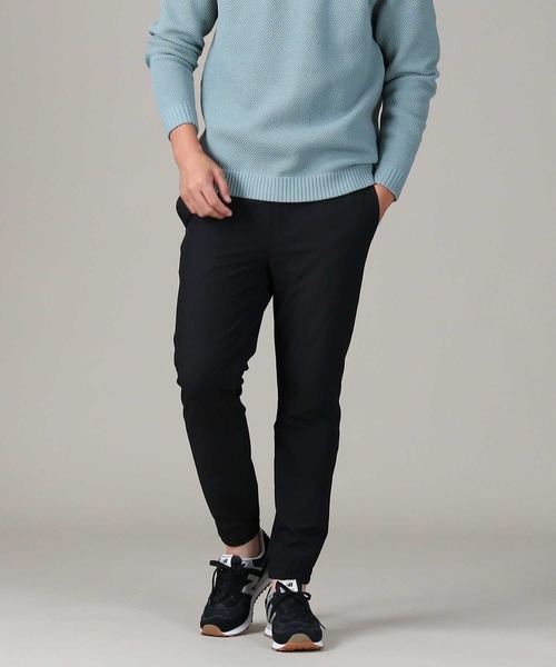 PLUS ONE（プラスワン）の「【PLUS ONE】ストレッチナイロンジョグパンツ（その他パンツ・メンズ・ブラック/ネイビー・S/M/L/XL）」の2枚目の写真