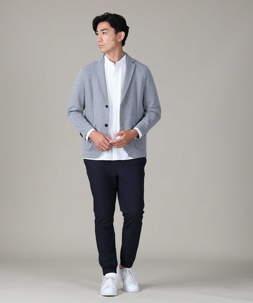 PLUS ONE（プラスワン）の「【PLUS ONE】ストレッチナイロンジョグパンツ（その他パンツ・メンズ・ブラック/ネイビー・S/M/L/XL）」の10枚目の写真