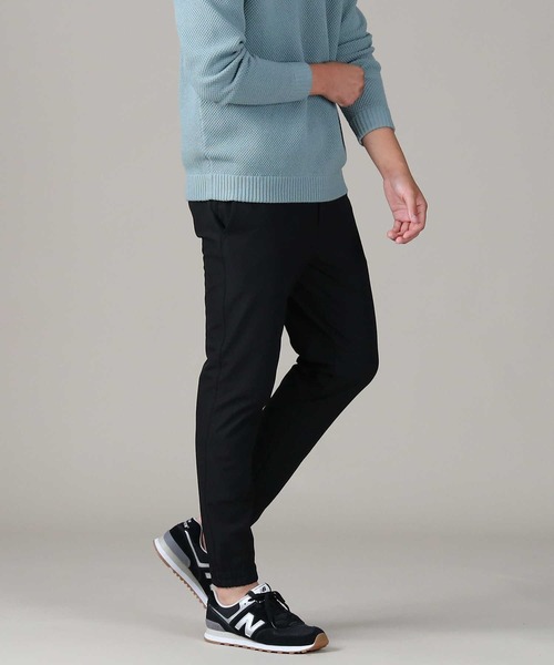 PLUS ONE（プラスワン）の「【PLUS ONE】ストレッチナイロンジョグパンツ（その他パンツ・メンズ・ブラック/ネイビー・S/M/L/XL）」の3枚目の写真