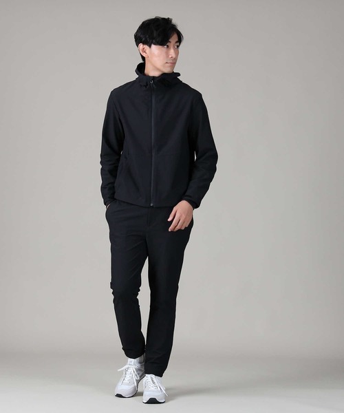 PLUS ONE（プラスワン）の「【PLUS ONE】ストレッチナイロンジョグパンツ（その他パンツ・メンズ・ブラック/ネイビー・S/M/L/XL）」の6枚目の写真