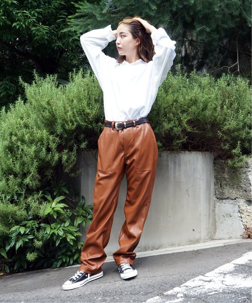 ALLEGE（アレッジ）の「【ALLEGE / アレッジ】SYNTHETIC LEATHER