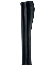 裏起毛ストレッチブーツカットパンツ股下73cm