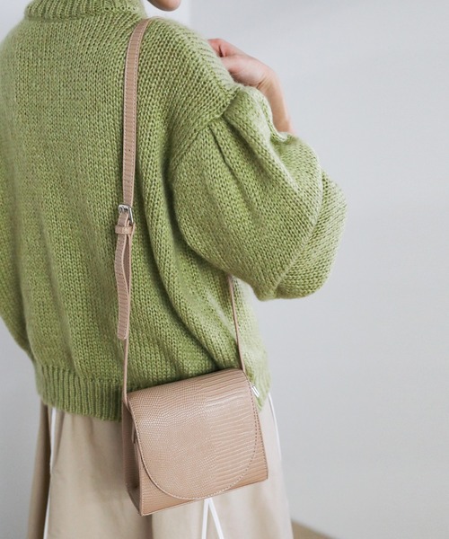 スクエアクロコダイルミニショルダーバッグ ショルダーバッグ Select Moca セレクトモカ のファッション通販 Zozotown