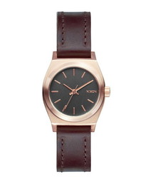 NIXON（ニクソン）の「THE SMALL TIME TELLER LEATHER（アナログ腕時計・キッズ）」