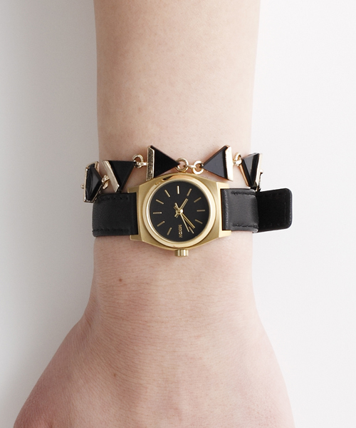時計 Nixon small time teller leather w41 Nixon Watches Small Time Teller Leather