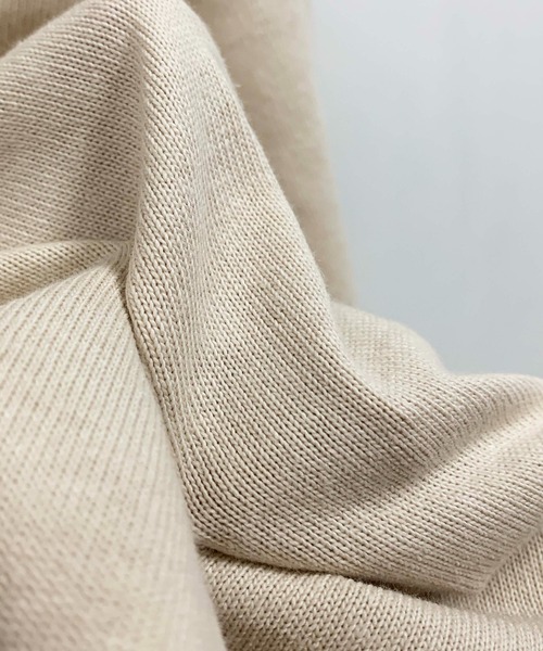 PICCIN（ピッチン）の「ヘビーウェイトスリットロンT（Tシャツ/カットソー・レディース・ブラック/オフホワイト/ライトベージュ・M）」の15枚目の写真