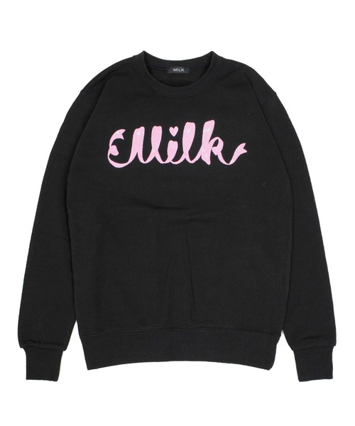 MILK（ミルク）の「Ribbon MILK トレーナー（スウェット）」 - WEAR