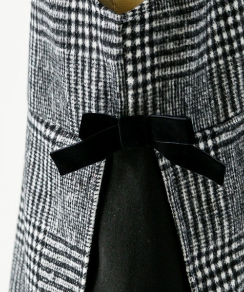 Catherine Cottage(キャサリンコテージ)の「サイド切替チェックジャンパスカート(ジャンパースカート・キッズ・ブラウン/グレー・110/120/130/140/150)」の14枚目の写真