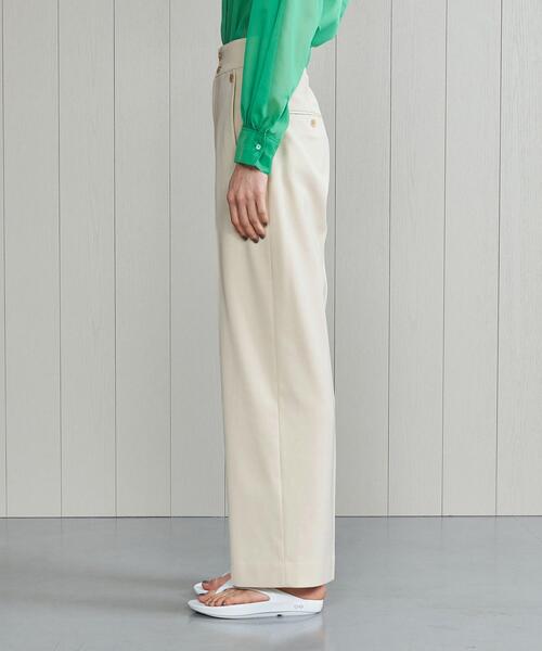 H　BEAUTY&YOUTH UNITED ARROWS（エイチビューティーアンドユースユナイテッドアローズ）の「＜H＞SAILOR PANTS/パンツ（その他パンツ・レディース・ブラック/オフホワイト・SMALL/MEDIUM）」の9枚目の写真