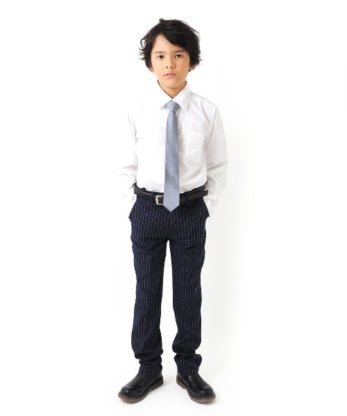 INED ピンストライプ パンツスーツ INED（イネド）の「ピンストライプパンツ（スーツパンツ）」 - WEAR