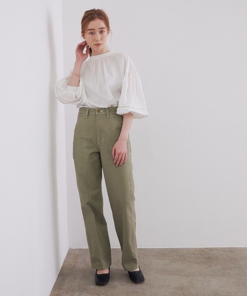 MADEMOISELLE ROPE'(マドモアゼル ロペ)の「【秋まで使える】キルティングスクエアトゥパンプス(パンプス・レディース・オフホワイト/ブラック・35.5/36.5/37.5)」の11枚目の写真