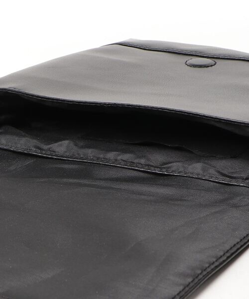 WEGO（ウィゴー）の「WEGO/フェイクレザーフラップショルダーバッグ（ショルダーバッグ・メンズ・ブラック・FREE）」の12枚目の写真