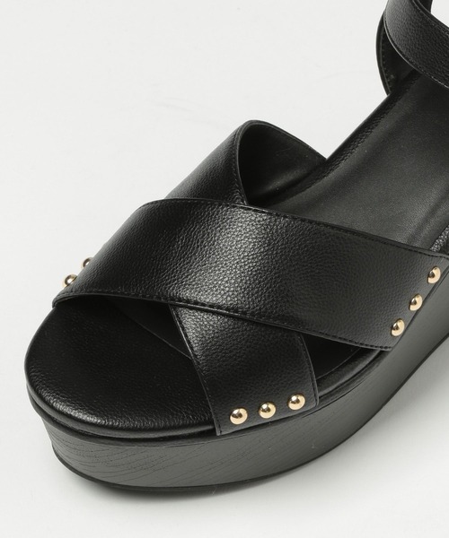 Heather（ヘザー）の「アツゾコクロスサンダル　938313（サンダル・レディース・ブラック/アイボリー/シルバー/ゴールド・S/M/L）」の22枚目の写真