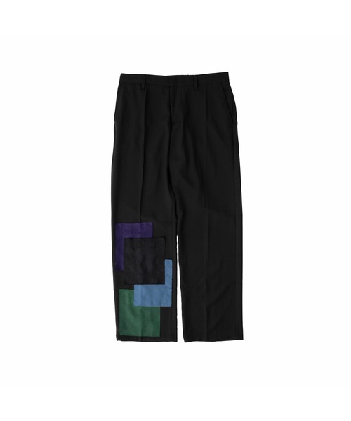 ADANS（アダンス）の「ADANS/アダンス/バンダナパッチスラックス/BANDANA PATCH SLACKS（スラックス・メンズ・ブラック・SMALL/MEDIUM/LARGE）」の9枚目の写真