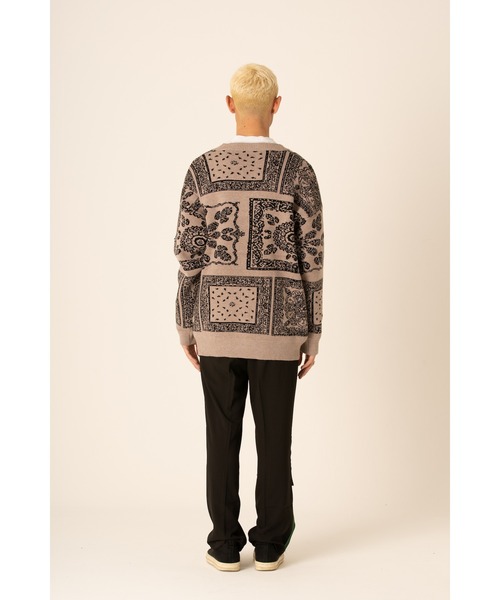 ADANS（アダンス）の「ADANS/アダンス/バンダナパッチスラックス/BANDANA PATCH SLACKS（スラックス・メンズ・ブラック・SMALL/MEDIUM/LARGE）」の12枚目の写真