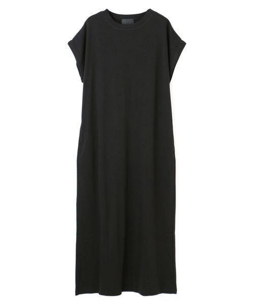 N.O.R.C by the line（ノークバイザライン）の「フライスワンピ―ス（ワンピース・レディース・ブラック/グリーン/アイボリー/グレイッシュベージュ・S/M/L/XS）」の6枚目の写真