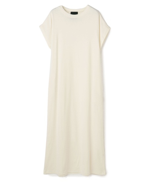 N.O.R.C by the line（ノークバイザライン）の「フライスワンピ―ス（ワンピース・レディース・ブラック/グリーン/アイボリー/グレイッシュベージュ・S/M/L/XS）」の8枚目の写真