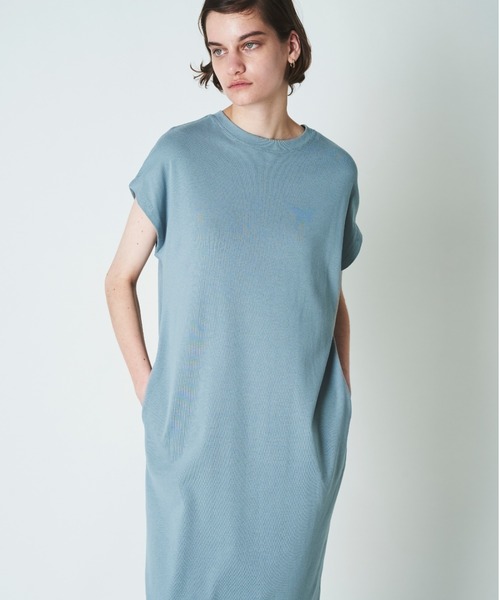 N.O.R.C by the line（ノークバイザライン）の「フライスワンピ―ス（ワンピース・レディース・ブラック/グリーン/アイボリー/グレイッシュベージュ・S/M/L/XS）」の17枚目の写真