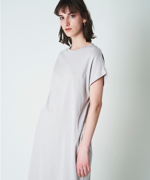 N.O.R.C by the line（ノークバイザライン）の「フライスワンピ―ス（ワンピース・レディース・ブラック/グリーン/アイボリー/グレイッシュベージュ・S/M/L/XS）」の18枚目の写真