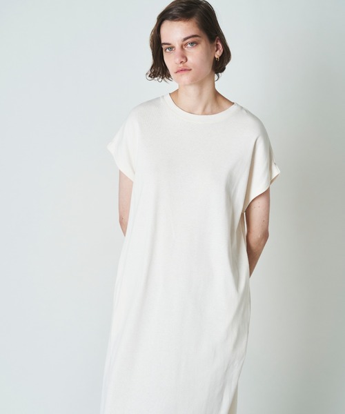 N.O.R.C by the line（ノークバイザライン）の「フライスワンピ―ス（ワンピース・レディース・ブラック/グリーン/アイボリー/グレイッシュベージュ・S/M/L/XS）」の19枚目の写真