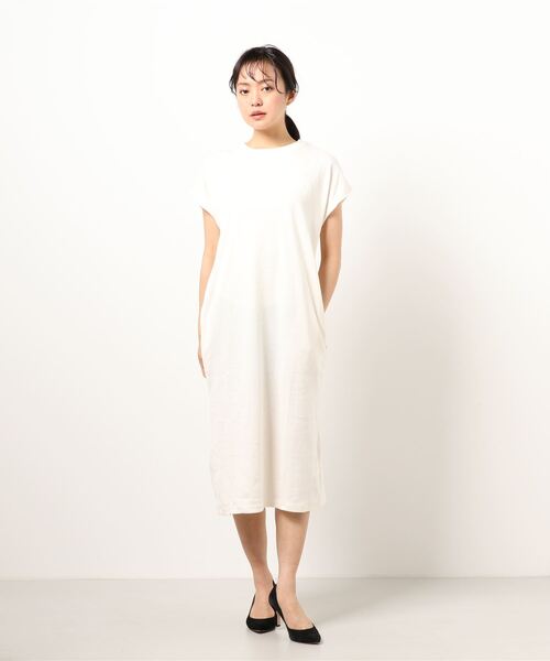 N.O.R.C by the line（ノークバイザライン）の「フライスワンピ―ス（ワンピース・レディース・ブラック/グリーン/アイボリー/グレイッシュベージュ・S/M/L/XS）」の21枚目の写真