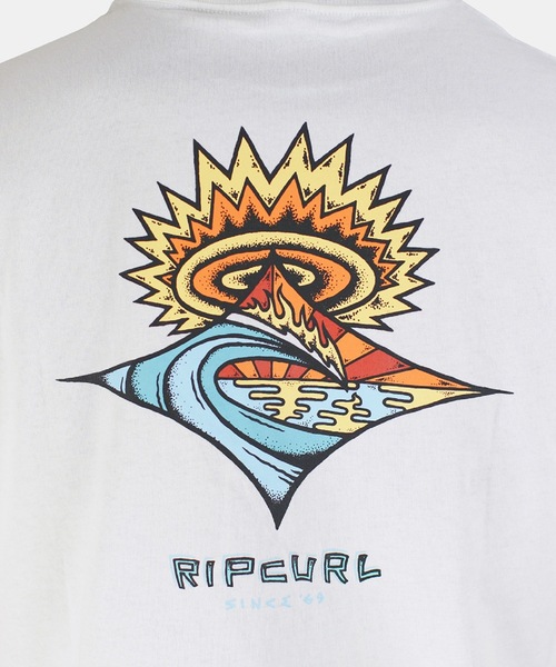 rip curl(リップカール)の「【RIP CURL リップカール】バックプリント半袖Tシャツ / ユニセックス(Tシャツ/カットソー・メンズ・ホワイト/ブラック/オレンジ・MEDIUM/LARGE)」の14枚目の写真