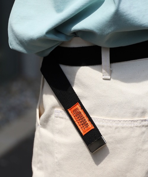 UNIVERSAL OVERALL(ユニバーサルオーバーオール)の「UNIVERSAL OVERALL/ユニバーサルオーバーオール 32mmUVGIベルト ガチャベルト(ベルト・メンズ・ブラック/ネイビー/グレー/オフホワイト/ブルー/グリーン/マスタード・ONE SIZE)」の15枚目の写真