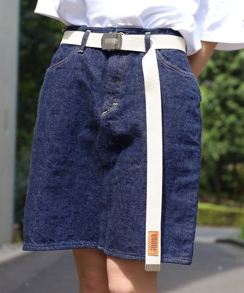 UNIVERSAL OVERALL(ユニバーサルオーバーオール)の「UNIVERSAL OVERALL/ユニバーサルオーバーオール 32mmUVGIベルト ガチャベルト(ベルト・メンズ・ブラック/ネイビー/グレー/オフホワイト/ブルー/グリーン/マスタード・ONE SIZE)」の11枚目の写真